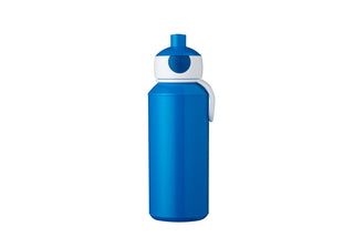 Pausenset Campus Trinkflasche oder Brotdose - uni blau