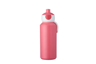 Pausenset Campus Trinkflasche oder Brotdose - uni pink