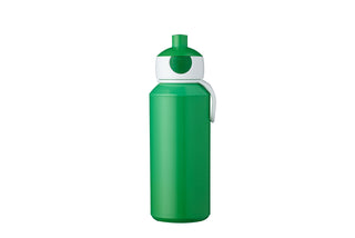Pausenset Campus Trinkflasche Pop-up und Brotdose / auch einzeln - uni grün