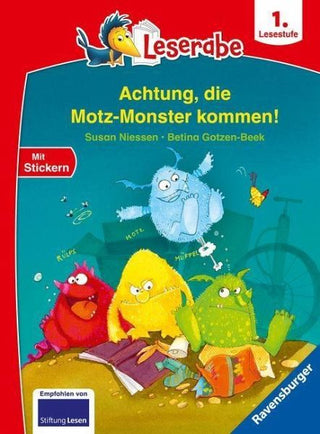 Achtung, die Motz-Monster kommen! - Leserabe 1. Klasse - Erstlesebuch für Kinder ab 6 Jahren