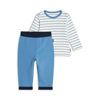 Baby Set Shirt und Hose in blau